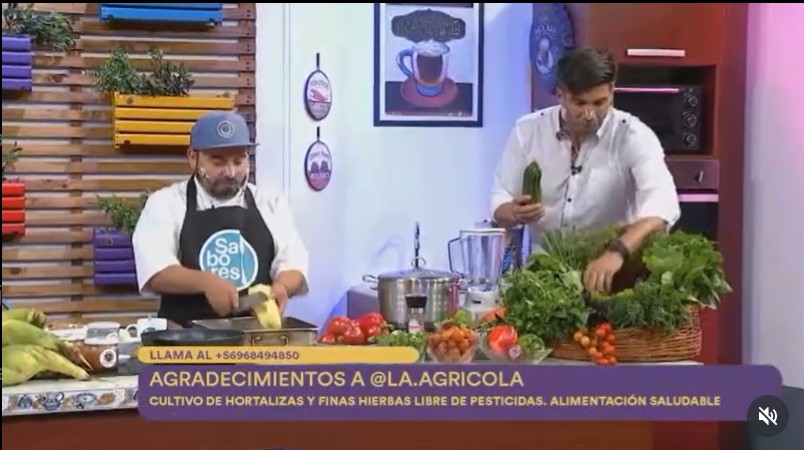 Participación en programa Sabores - La Agrícola